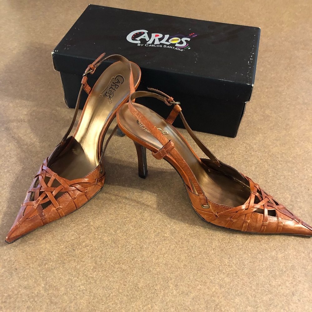 Carlos Santana VIXEN Coral Slingback SZ10 Brazil